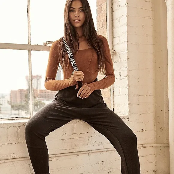 NWOT! FP Free People Movement Good Karma Long Sleeve Onesie Sz XS/S - Picture 7 of 14